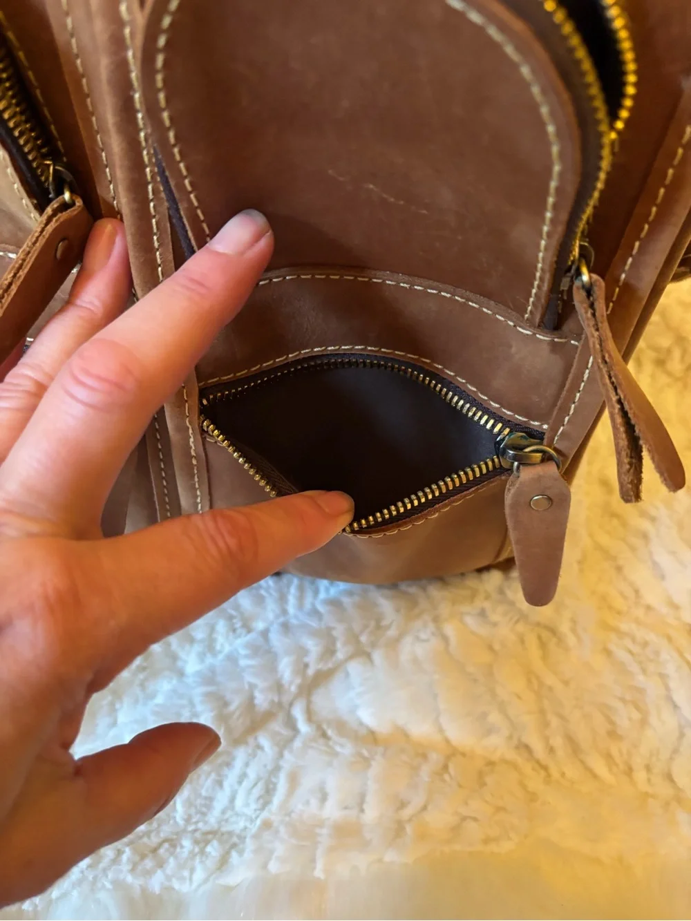 Full Grain Leather Laptop/ Briefcase